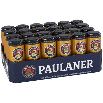 Paulaner Munchner Hell Can 500mL Carton 24 | undefined