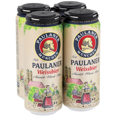 Paulaner Weissbier Can 500mL Pack 4 | Liquorland