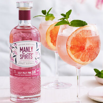 Manly Spirits Lilly Pilly Pink Gin 700mL Each | undefined