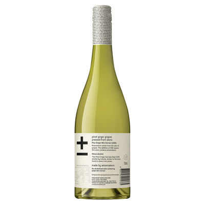 Plus Minus Zero Alcohol Pinot Grigio 750mL Each | undefined