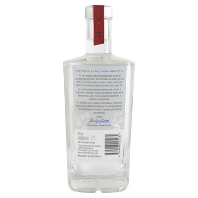 Moore S Distillers Cut Juniper Gin 700mL Each | Liquorland