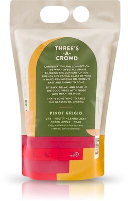 Three S A Crowd Pinot Grigio 1 5l Each | Liquorland