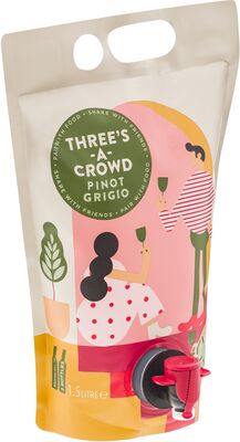 Three S A Crowd Pinot Grigio 1 5l Each | Liquorland