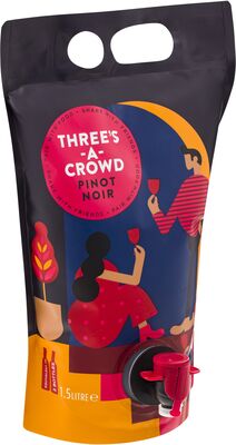 Three S A Crowd Pinot Noir 1 5l Each | Liquorland