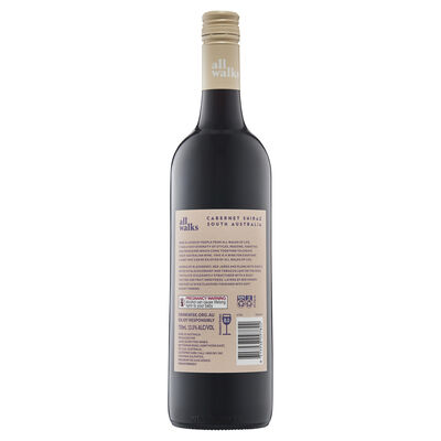 All Walks Cabernet Shiraz 750mL Each | undefined