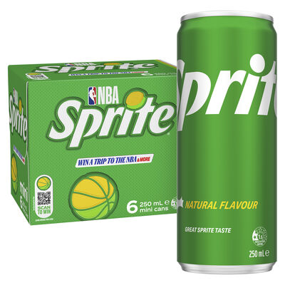 Sprite Lemonade Soft Drink Can 250mL Pack 6 | Liquorland