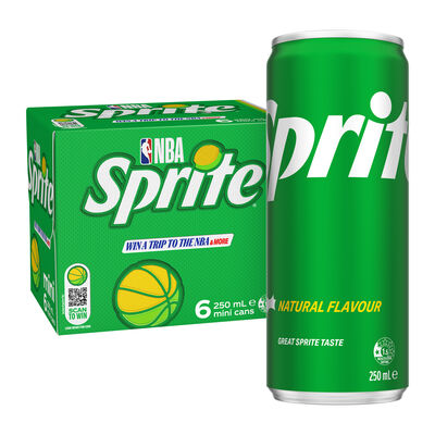 Sprite Lemonade Soft Drink Can 250mL Pack 6 | Liquorland