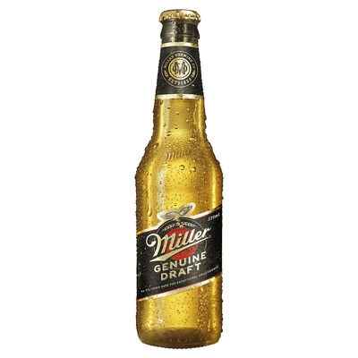 Miller Genuine Draft Bottle 330mL Each | Liquorland