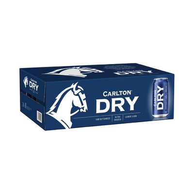 Carlton Dry Can 375mL Carton 24 | Liquorland