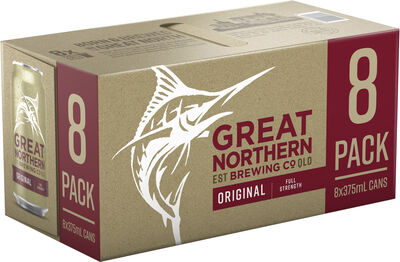 Great Northern Original Can 375mL Pack 8 | undefined
