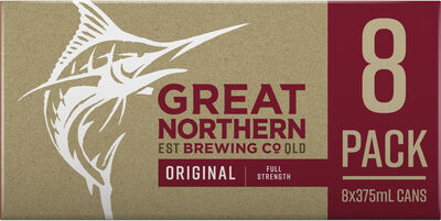 Great Northern Original Can 375mL Pack 8 | undefined