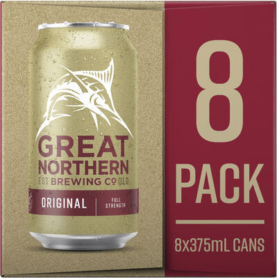 Great Northern Original Can 375mL Pack 8 | undefined