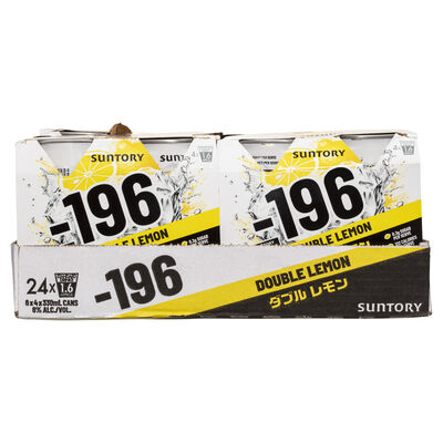  196 Double Lemon 6 Can 330mL Carton 24 | Liquorland
