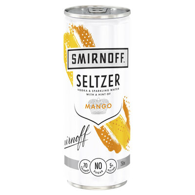 Smirnoff Seltzer Mixed Can 250mL Pack 12 | Liquorland