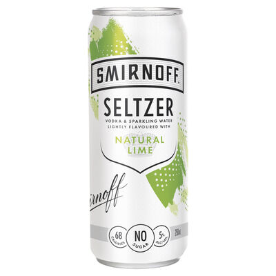 Smirnoff Seltzer Mixed Can 250mL Pack 12 | Liquorland