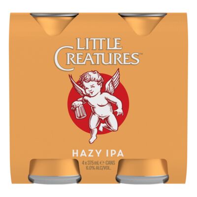 Little Creatures Hazy Ipa Can 375mL Pack 4 | Liquorland