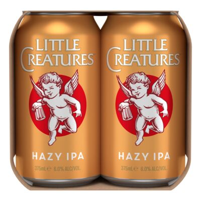 Little Creatures Hazy Ipa Can 375mL Pack 4 | Liquorland