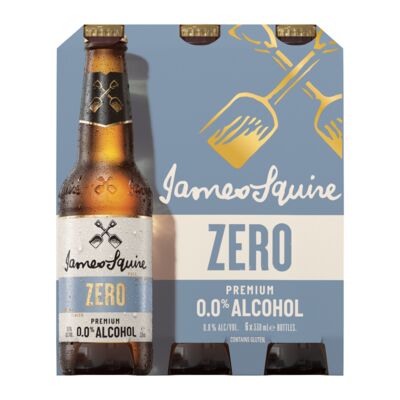 James Squire Zero Bottle 330mL Pack 6 | Liquorland