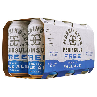 Mornington Free Non Alc Pale Ale Can 375mL Pack 6 | Liquorland