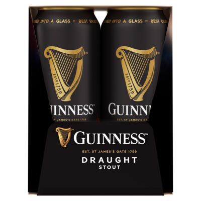 Guinness Draught Can 470mL Pack 6 | Liquorland