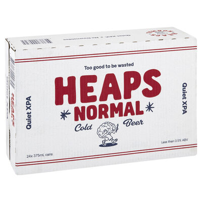 Heaps Normal Quiet Xpa Non Alc Can 375mL Carton 24 | undefined