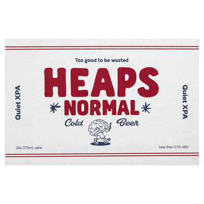 Heaps Normal Quiet Xpa Non Alc Can 375mL Carton 24 | undefined