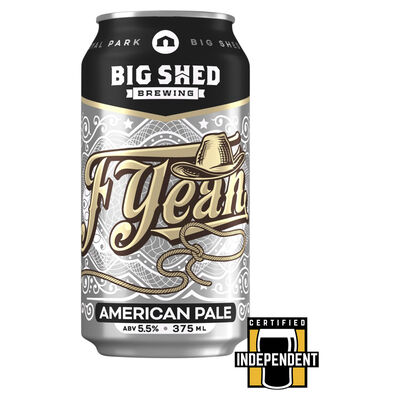 Big Shed F Yeah Pale Ale Can 375mL Each | Liquorland