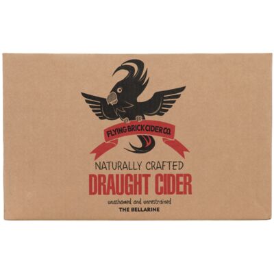 Flying Brick Draught Cider Can 375mL Carton 24 | Liquorland