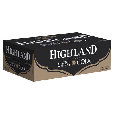 Highland Scotch Cola Can 375mL Carton 24 | Liquorland