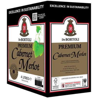 De Bortoli Premium Cabernet Merlot Cask 4l Each | Liquorland