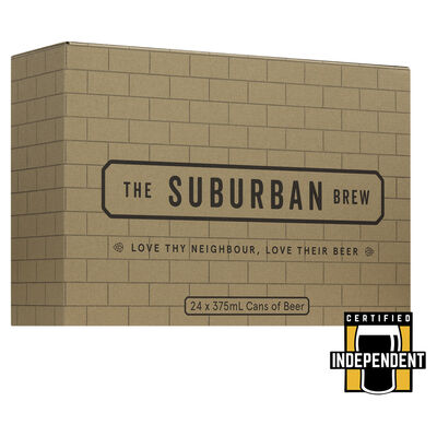 The Suburban Brew No2 Pale Ale Can 375mL Carton 24 | Liquorland