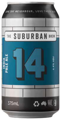 The Suburban Brew No14 India Pale Ale Can 375mL Each | Liquorland