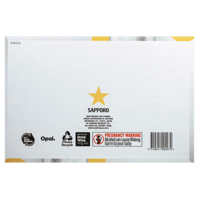 Sapporo Can 500mL Carton 24 | Liquorland