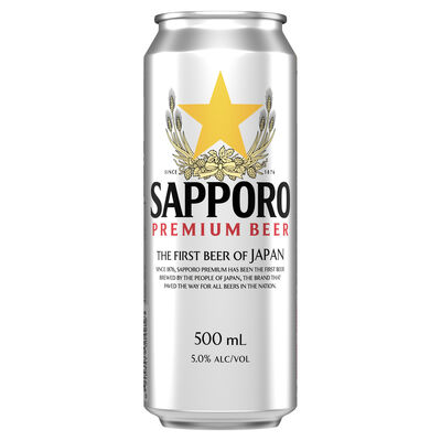 Sapporo Can 500mL Each | Liquorland