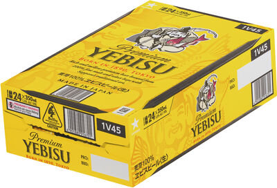 Yebisu Premium Can 350mL Carton 24 | undefined