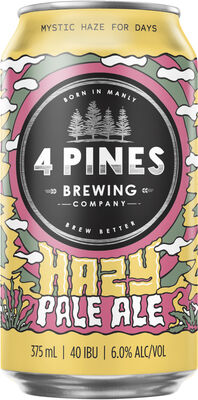 4 Pines Brewing Hazy Pale Ale Can 375mL Each | Liquorland