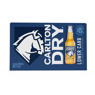 Carlton Dry Bottle 330mL Carton 24 | undefined
