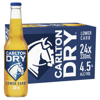 Carlton Dry Bottle 330mL Carton 24 | undefined
