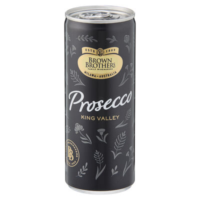Brown Brothers Prosecco Nv Can 250mL Each | undefined