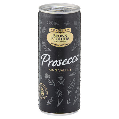 Brown Brothers Prosecco Nv Can 250mL Each | undefined