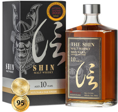 The Shin Malt 10yo Mizunara Oak Whisky 700mL Each | Liquorland