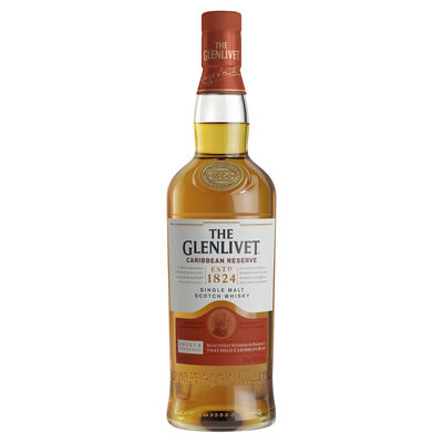 Glenlivet Caribbean Reserve Single Malt Scotch Whisky 700mL Each | Liquorland