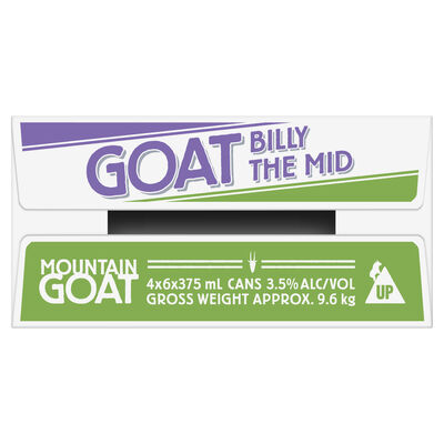 Mountain Goat Billy The Mid Can 375mL Carton 24 | Liquorland