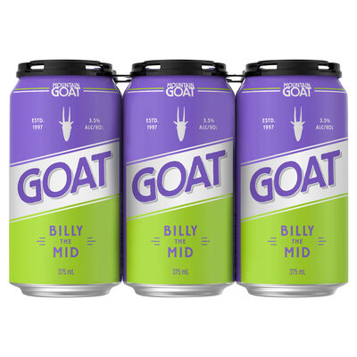 Mountain Goat Billy The Mid Can 375mL Pack 6 | Liquorland
