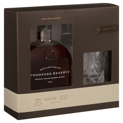 Woodford Reserve Bourbon 700mL Glass Pk Each | Liquorland