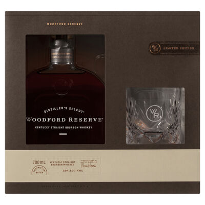 Woodford Reserve Bourbon 700mL Glass Pk Each | Liquorland