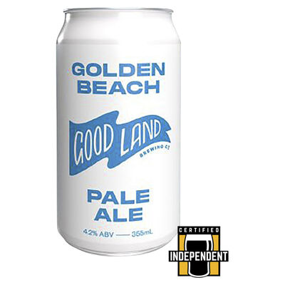 Good Land Golden Beach Pale Ale Can 355mL Pack 4 | Liquorland
