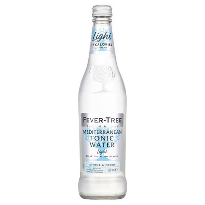 Fever Tree Mediterranean Light Tonic Bottle 500mL Each | Liquorland