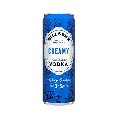 Billson S Creamy Soda Vodka Mixed Drink 355mL Each | Liquorland