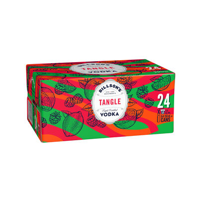 Billson S Tangle Vodka Mixed Drink Can 355mL Carton 24 | Liquorland